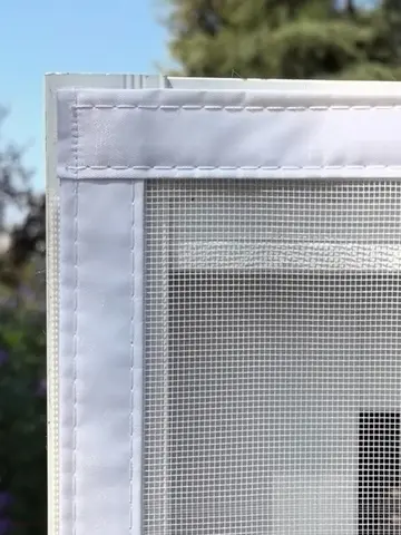 U-shaped Zipper Screen Window, Anti-mosquito Window Screens, Mosquito Nets Mesh Mosquitoes, Anti Cat Door Curtain, Summer, Invis