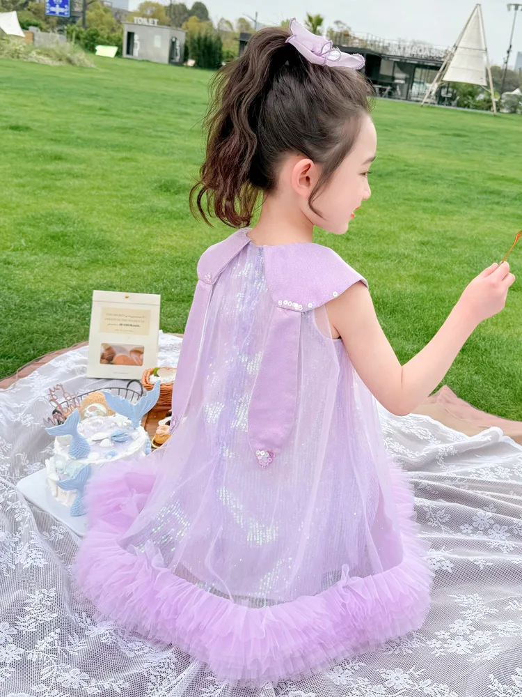 Princ Sle Me Saia Dr Verão Faionable Girls Dr Colete Top Saia Midi Bright Tead Princ Sve China Made