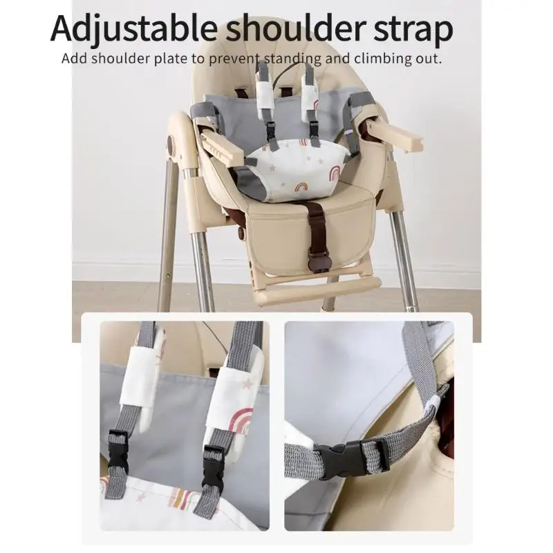 حزام أمان لمقعد تغذية الأطفال المحمول U13F عالمي لتناول الطعام في المطاعم والمنزل