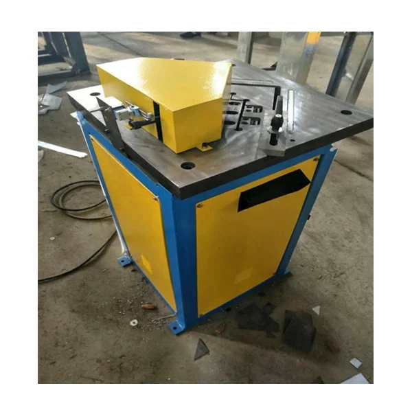 Hydraulic 45 Degree Angle Notching Slotting Machine for Trimming Metal Corners