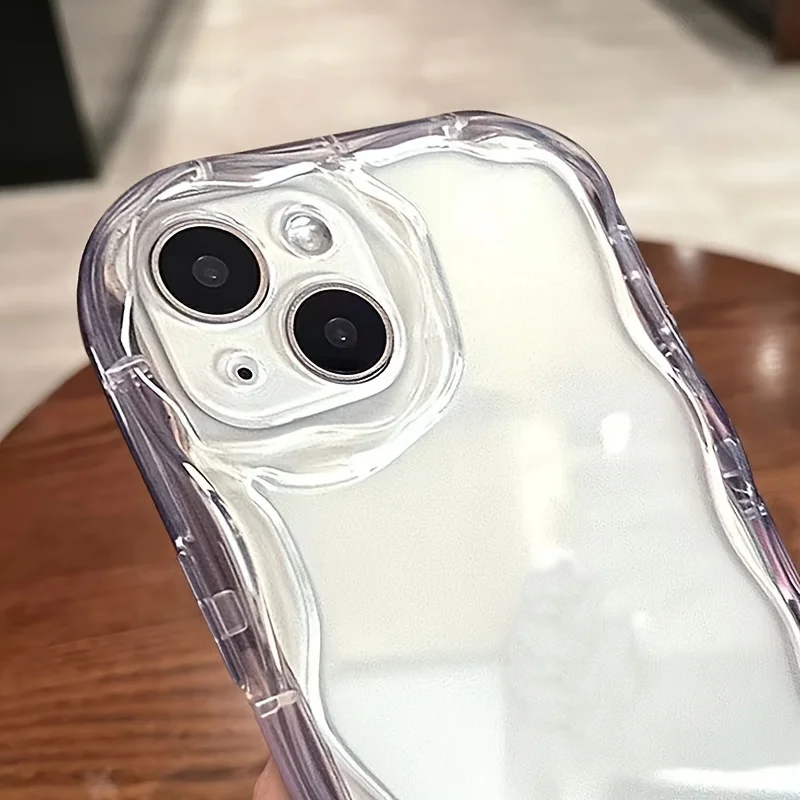 Прозрачный силиконовый чехол для телефона для iPhone 17, 13, 11, 16, 15, 14 Pro Max 12 Air 7 8 Plus XR X Xs 17 Pro max, противоударный чехол
