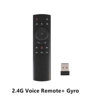 G20S 2.4G Wireless Air Mouse Gyro Voice Control Sensing Universal Mini Keyboard Remote Control For PC android TV Box