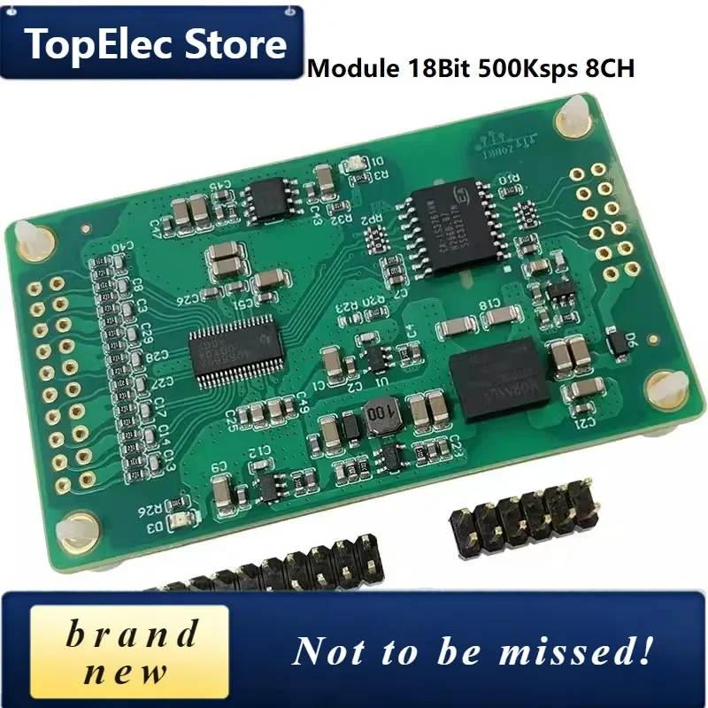 TopElec ADS8698 ISO ADC Module 18Bit 500Ksps 8-Channel Isolated SAR