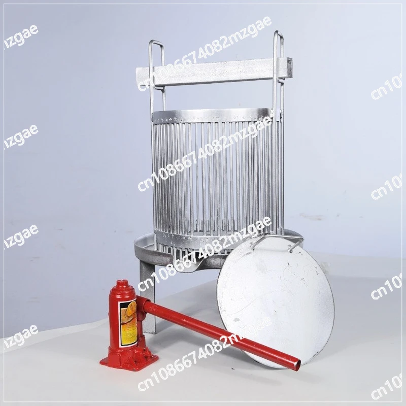 Rigid cast iron jack wax press, stainless steel wax press, honey press