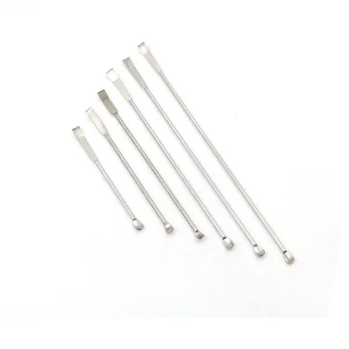1PCS Stainless Steel Micro Spatula Medicine Spoon Scoop Shovel for Pharmacy Lab Precision Kitchen Utensil
