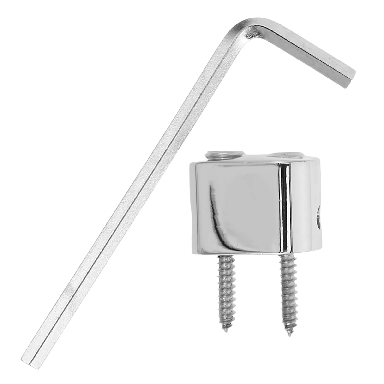 Headless Guitar Locking Nut Set – Copper Metal String Lock Bridge for Electric Bass Guitar Repair