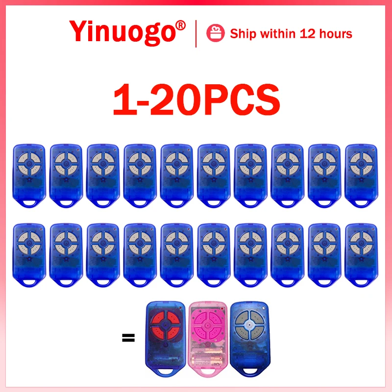 NEW ATA Securacode PTX4 Remote Control Garage Door Opener 433.92MHz ATA PTX4 Garage Remote Control Gate Wireless Transmitter