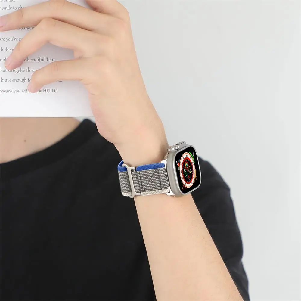 Strap for Apple watch Bands 44mm 45 mm 40mm 49mm 41mm 45mm 38mm 42mm Trail loop bracelet iWatch Ultra 2 series 7 6 5 4 3 se 8 9 image 4