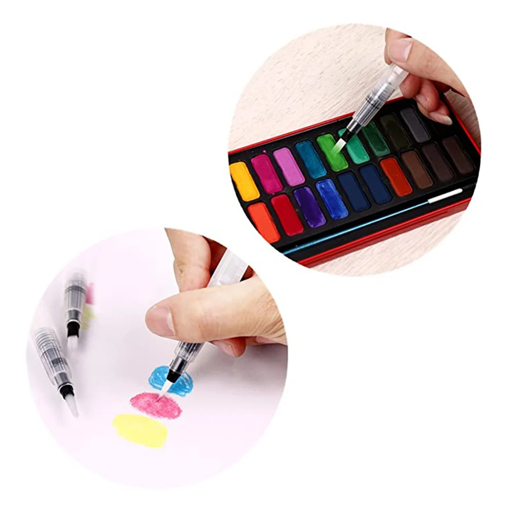 

6 Pcs Watercolor Paint Pens Lightweight Drawing Pen Easy Use Art Supplies Painting Tools Hand Brush Gift Friends