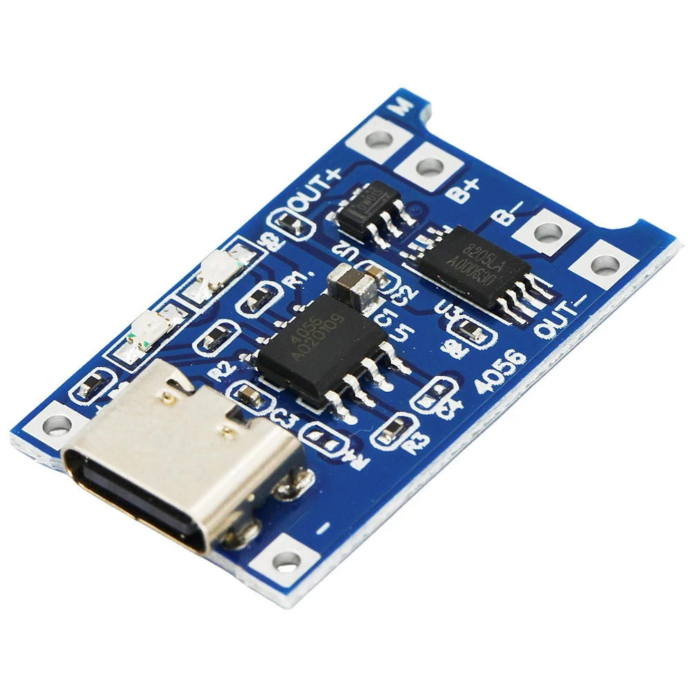 1 sztuk/10 sztuk TP4056 5V 1A typ-c USB 18650 płytka ładująca baterię litową moduł ładowarki z ochroną podwójne funkcje 1A Li-ion