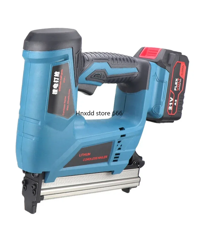 Electric nail gun Household rechargeable beater F30 straight  gun Woodworking special door code nail lithium battery