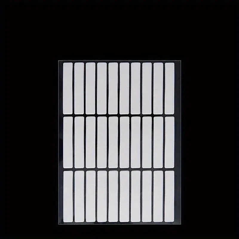 30pc nastro adesivo per unghie unghie finte espositore colla bifacciale incollata pratica mostra adesivo colla adesiva forte quadrata rotonda