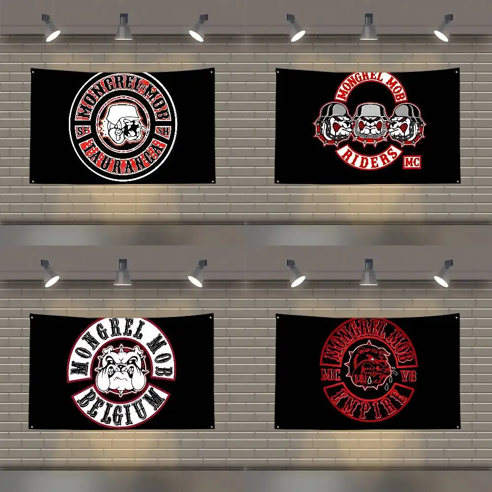 M-Mongrel-Mob Flag …