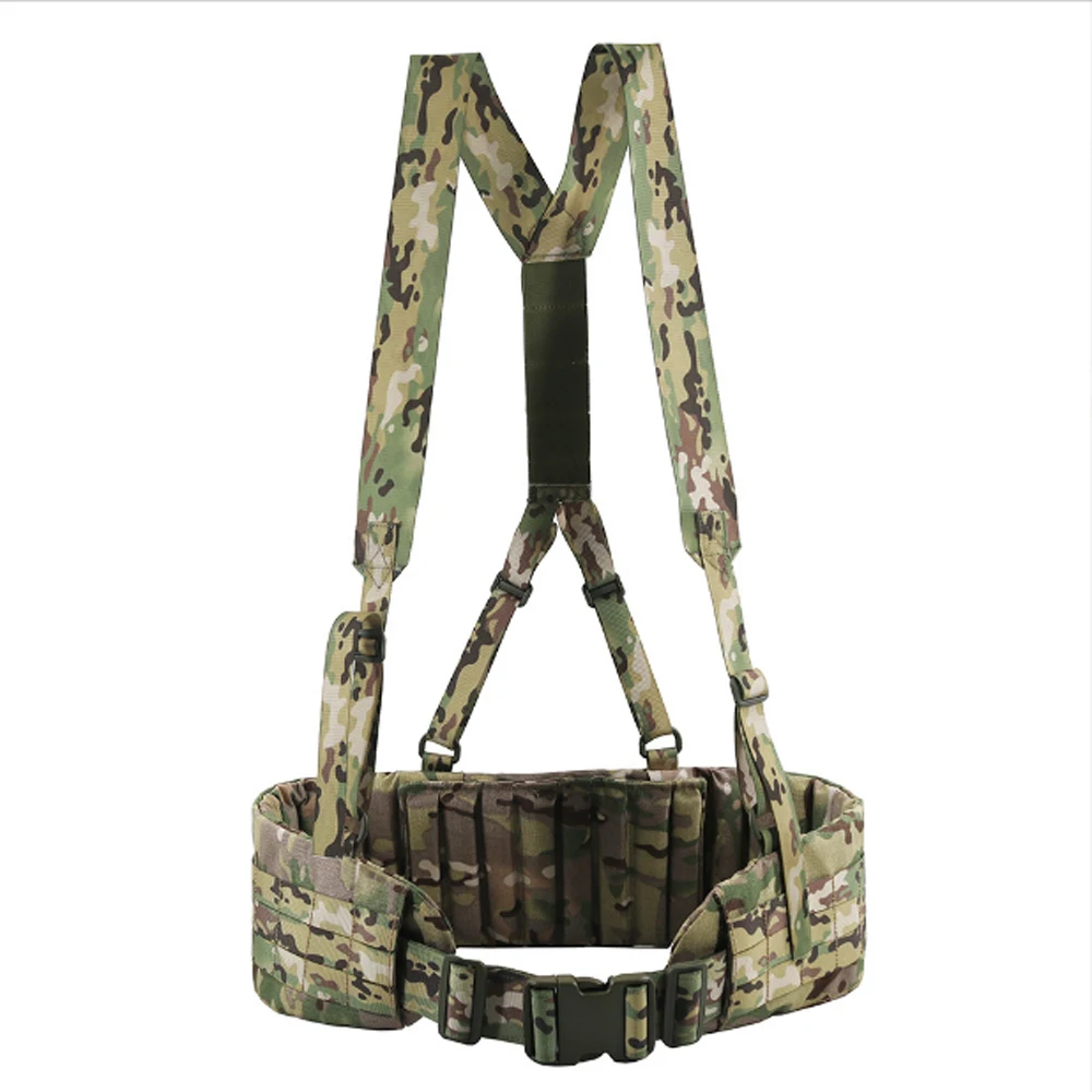 Tactical Molle Multi functional Removable and Adjustable Waist Cover Outdoor Sports Belt Waist Protection