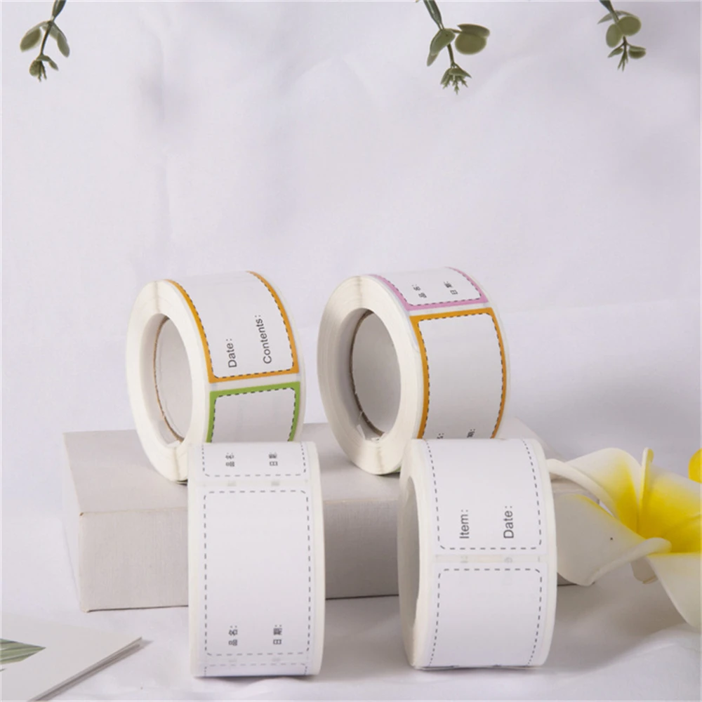 Kitchen Practical Efficient Self-adhesive Visible Durable Self-adhesive Kitchen Date Labels Storage Organizer Reliable