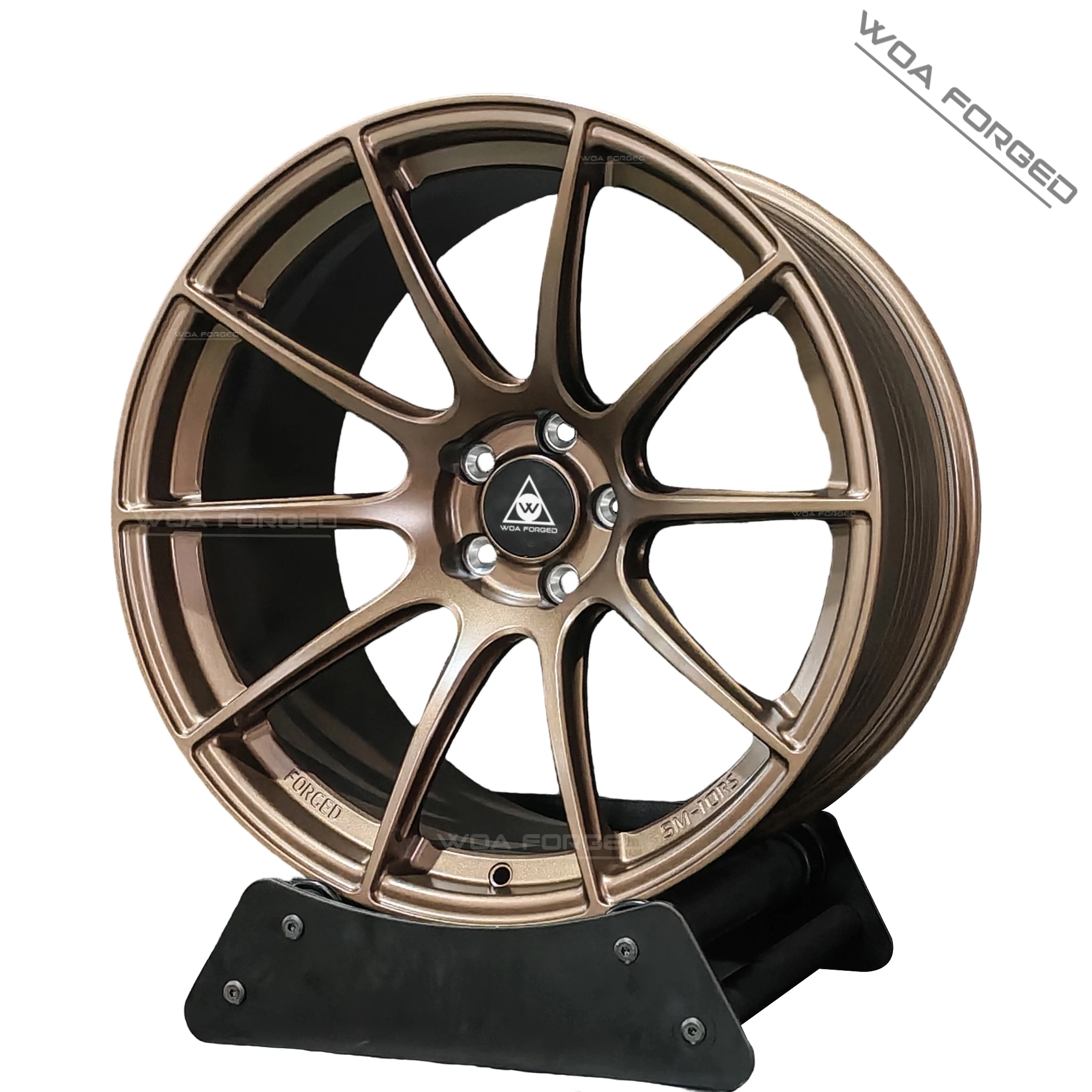 تخصيص 6061T6 Sm-10rs خفيفة الوزن مزورة الألومنيوم 5x114.3 PCD عجلات سيارة رياضية كروم جديد مع 35 مللي متر 40 مللي متر 25 مللي متر ET للركاب