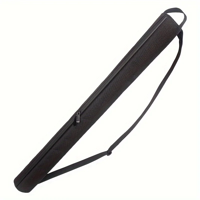 Black Insulated Golf Drink Carrier Beer Cooler Sleeve with Oxford Cloth Protects and Chills Drinks During Travel