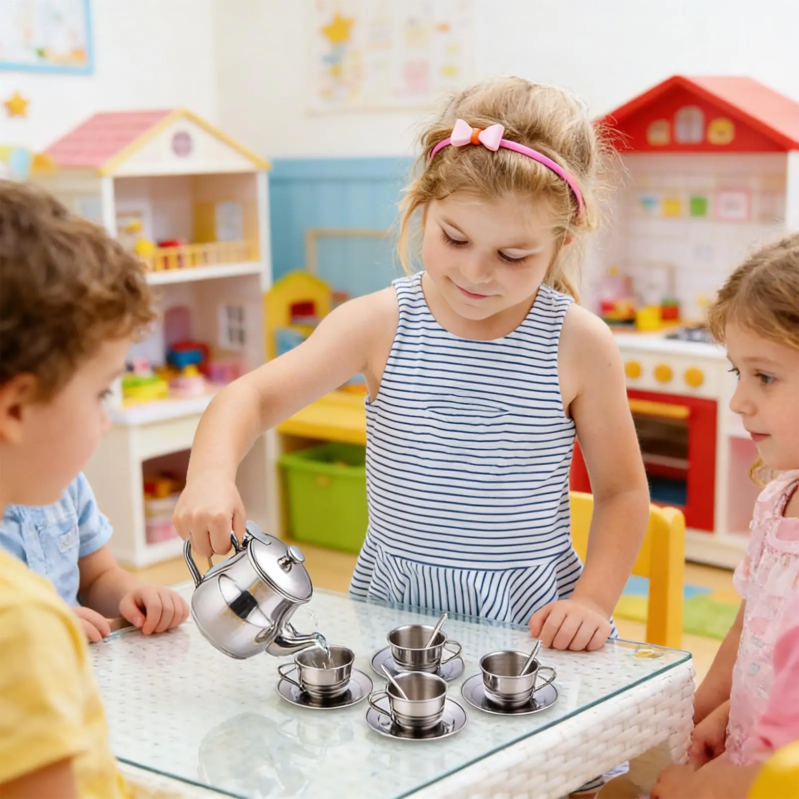Детские чайные наборы для дево – обзор и цена Kids Toys Kitchen Set