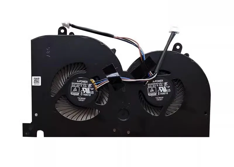 New For MSI GS75 Stealth P75 Creator 9SE MS-17G1 MS-17G2 CPU GPU Cooling Fan