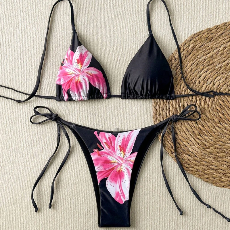 

Sexy Bikinis 2025 Women's Swimwear Female Swimsuit For Swimming Wear Bathing Suits Brazilian Bikini Set Beachwear Pool Bather
