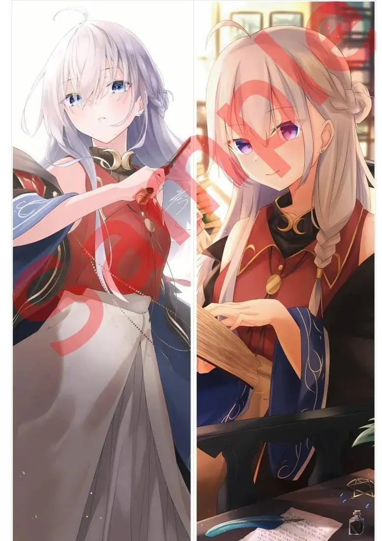 放浪の魔女: エライナの旅 アシェン魔女 抱き枕 Waifu 枕カバー 両面プリント クッションカバー ギフト