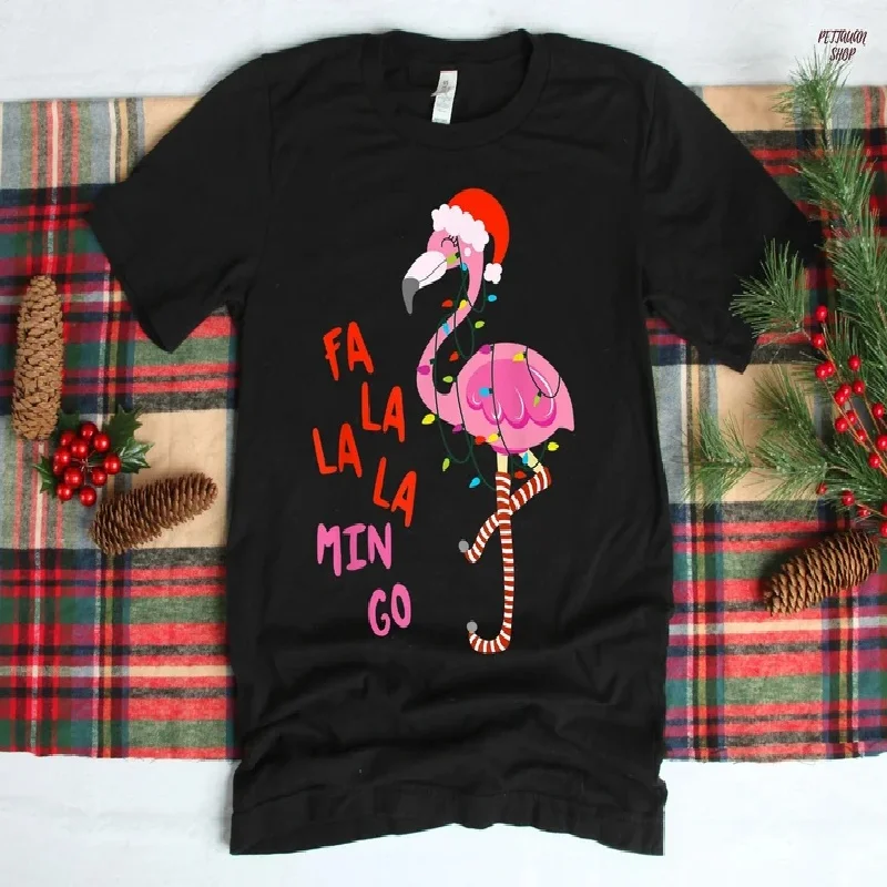 

Unisex Soft Cotton Christmas Tee, Loose Crewneck Short Sleeve Graphic T-Shirt, Festive Holiday Top, Ideal Gift for Christmas