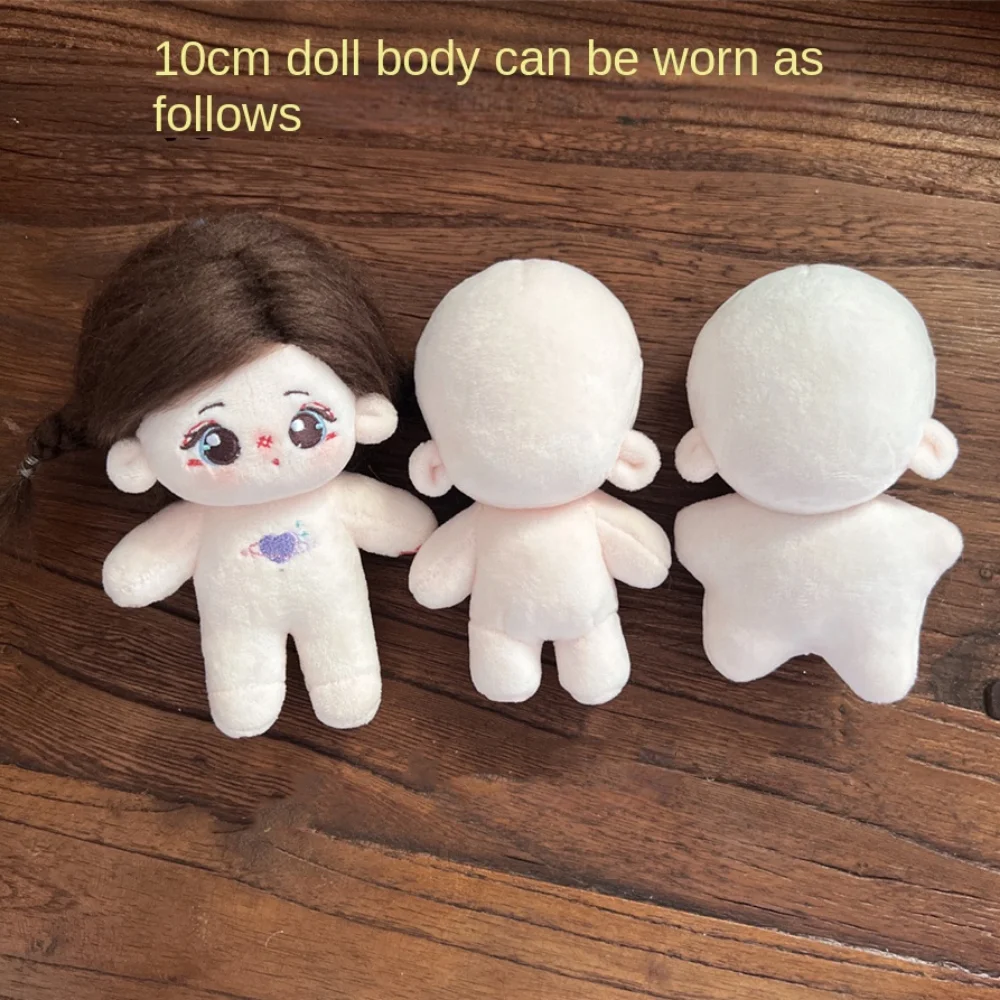 Lovely Maid Costume 10cm Dress Retro Multicolor Cartoon Skirt Camellia Miniature Cotton Halter Dress Stuffed