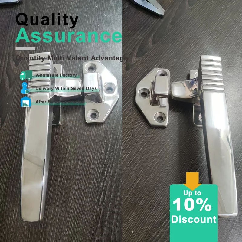 

Rotating Door Handle Made Of 304 Stainless Steel Is Suitable For Industrial Medical Machinery Equipment And Refrigerated Ovens