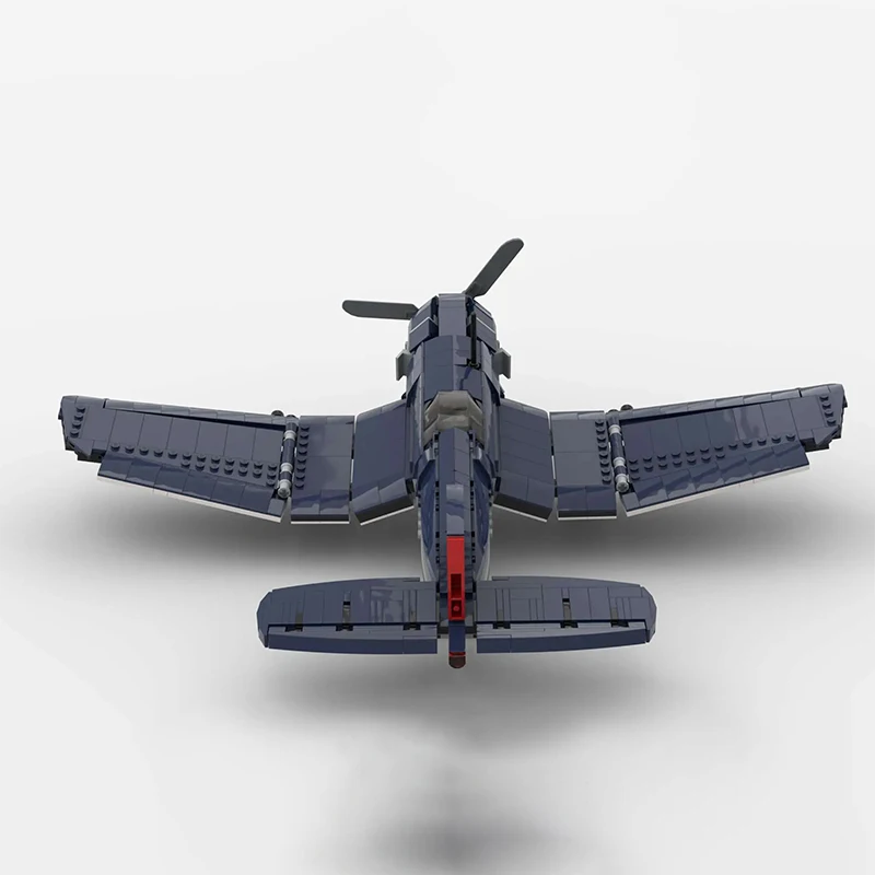 Military Series WW II The Most Iconic Aircraft Vought F4U Building Block Model Set DIY Children's Toys Christmas Gifts