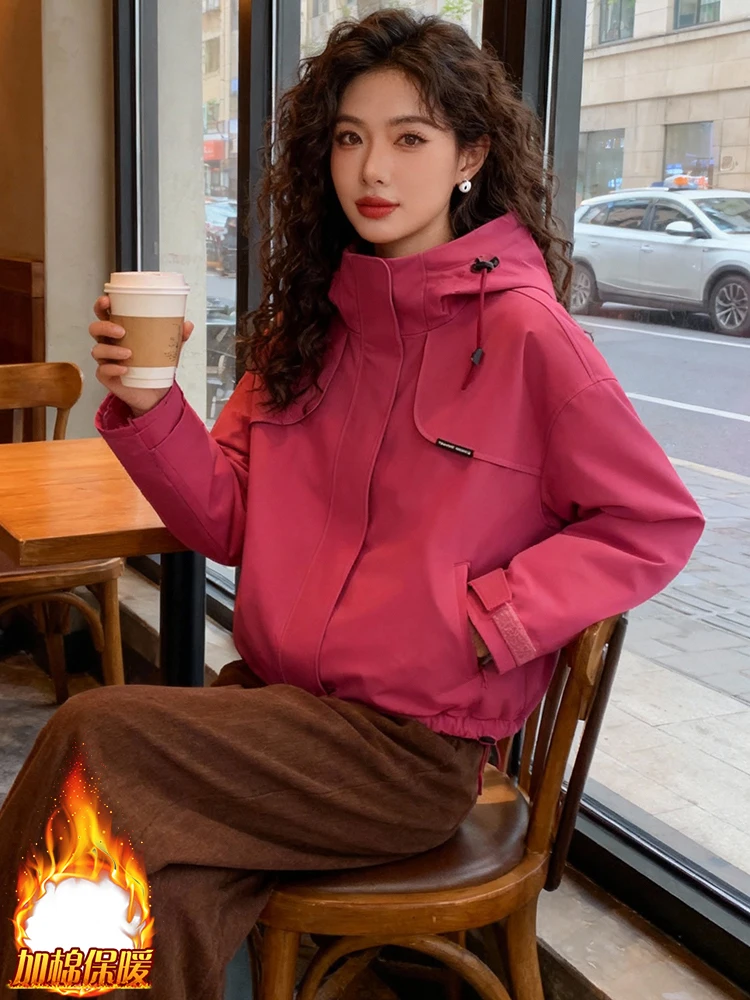 Trendy Street Sle Piumino in cotone trapuntato Jaet Cappotto invernale leggero di lusso da donna foderato in Fce