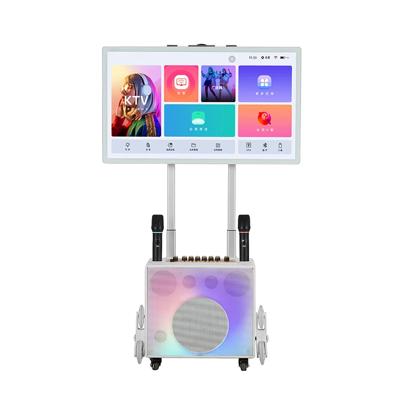 

Easy To Take Any Where Portable 32 Inch Touch Screen Outdoor KTV Karaoke Amplifier System Multimedia Bluetooth Speaker