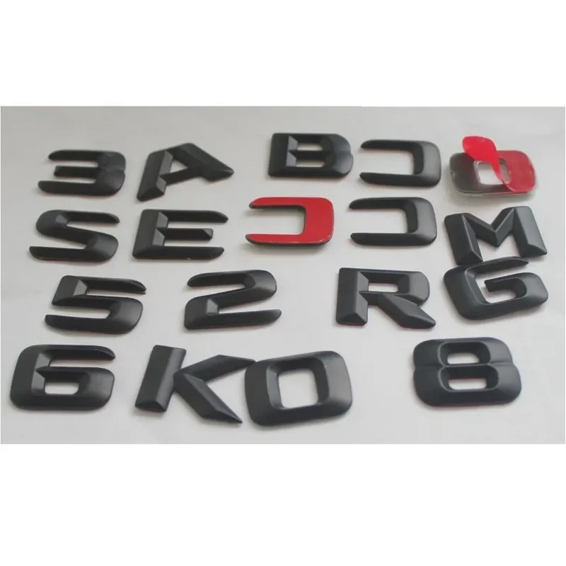 Gloss Black For Mercedes Benz W164 W166 ML55 ML63 AMG ML250 ML280 ML300 ML320 ML350 ML400 ML420 ML500 ML550 4MATIC CDI Emblems