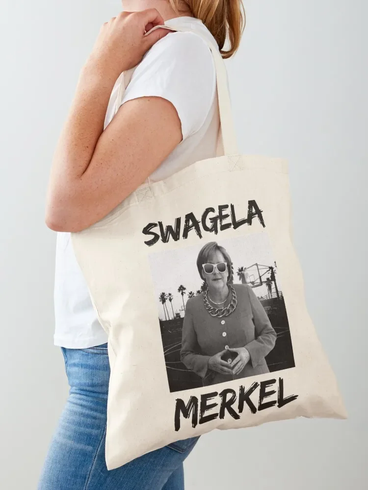 

Swagela Merkel Tote Bag Candy bags shopper bag women Beach bag canvas tote bags