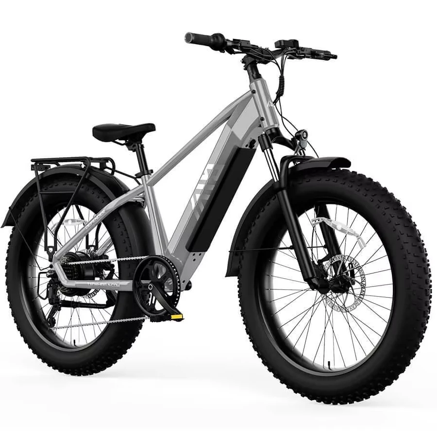 

26Inch E-Bikes Suspension Fork Removable Battery Professional 7 Speed Gears Electric Bicycle Fat Bike