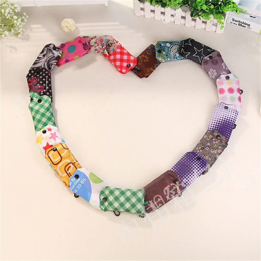 Pocket Washable Shoulder Shopping Pouch Grocery Package Large Handbags Reusable Foldable Shopping Bag Eco Bags