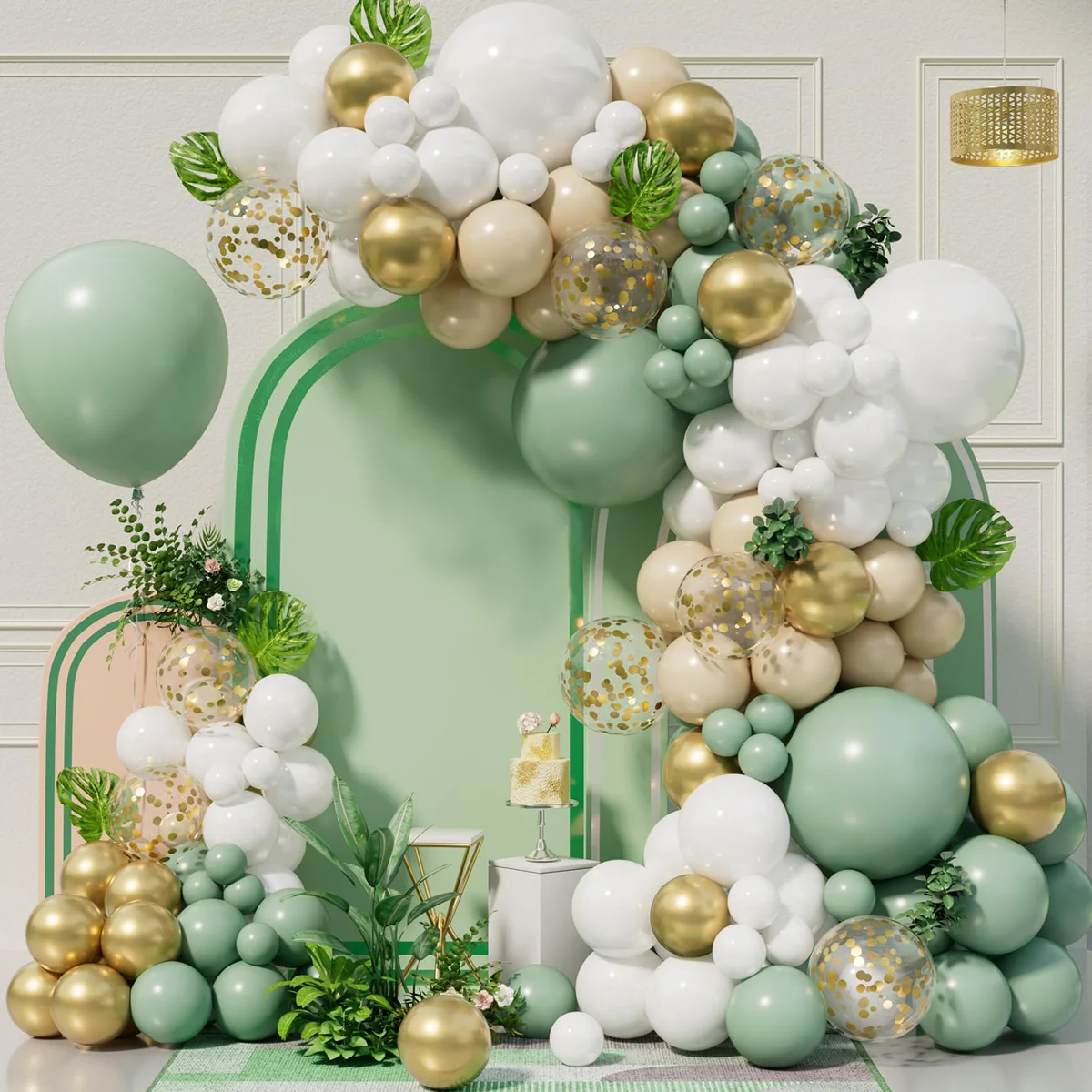 

Balloon Garland Arch Kit Happy Birthday Party Decoration Adults Kids Confetti Latex Ballons Wedding Decor Baby Shower Globos