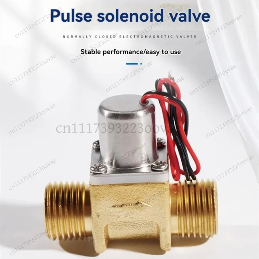 LF-Smart Pulse Solenoid Valve DC3.6-6.5V G1/2 Low Power Water Purifier Sensor Faucet Parts Flush Valve