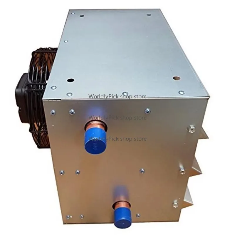 Industrial Aluminum Hot Water Air Heater, Fan Assisted Radiator, Refrigeration for Workshop and Water Systems, New