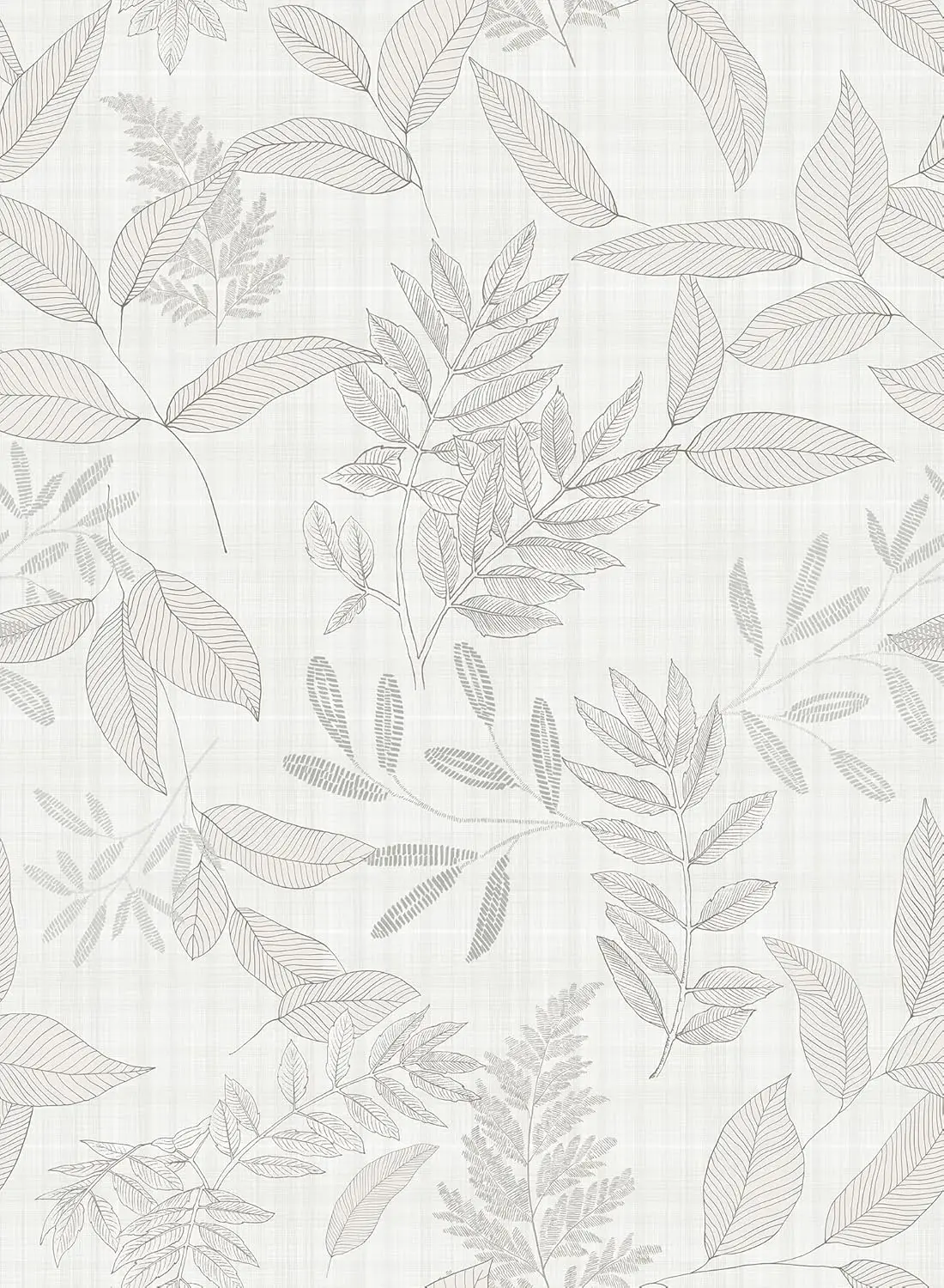 Leaf Peel and Stick Wallpaper Vintage Boho Removable Self Adhesive Wall Paper Waterproof Contact Paper for Cabinets Drawers