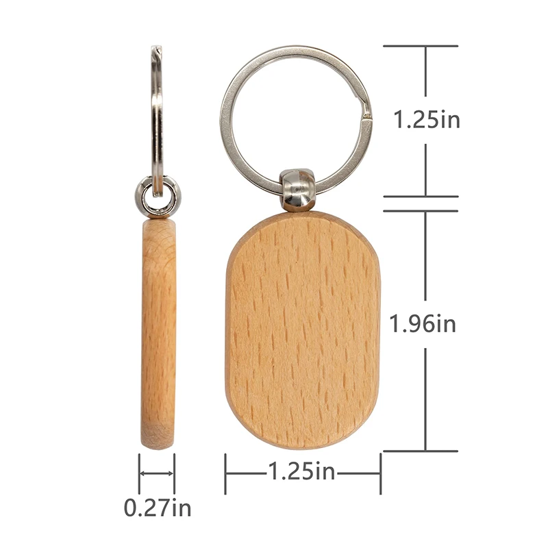 60 Stück Holz Schlüssel bund Rohlinge Holz leere Schlüssel anhänger unvollendete Rohlinge Holz Schlüssel anhänger Schlüssel anhänger leer Holz Schlüssel anhänger Schlüssel ring