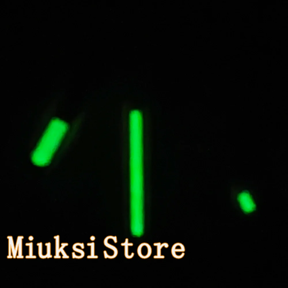 NH35 ساعة الأيدي الفضة/الأزرق/الذهب/بندقية/الذهب الوردي ساعة الأيدي الأخضر مضيئة صالح NH35 NH36 ساعة يد تعمل بالحركة اكسسوارات أجزاء #6