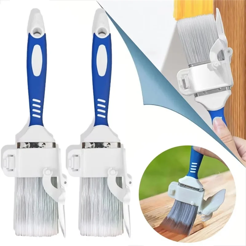 Abks-pinceles de pintura doméstica, pincel de separação de cores para melhoria da casa, pintura de parede e arte, projetos diy