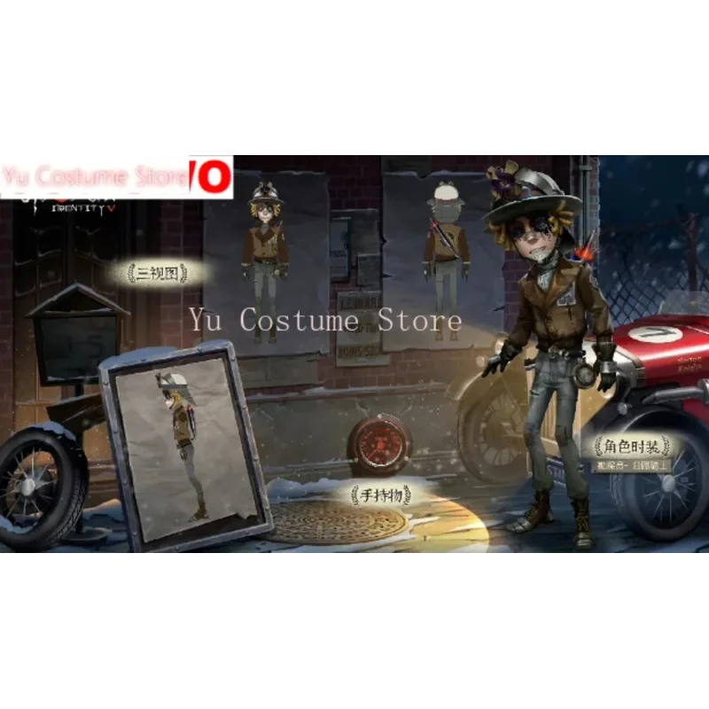 يو الهوية الخامس نورتون كامبل الرجال تأثيري حلي كوس لعبة أنيمي حفلة موحدة هالوين لعب دور الملابس الملابس 5;c,8'z,6.k; #1