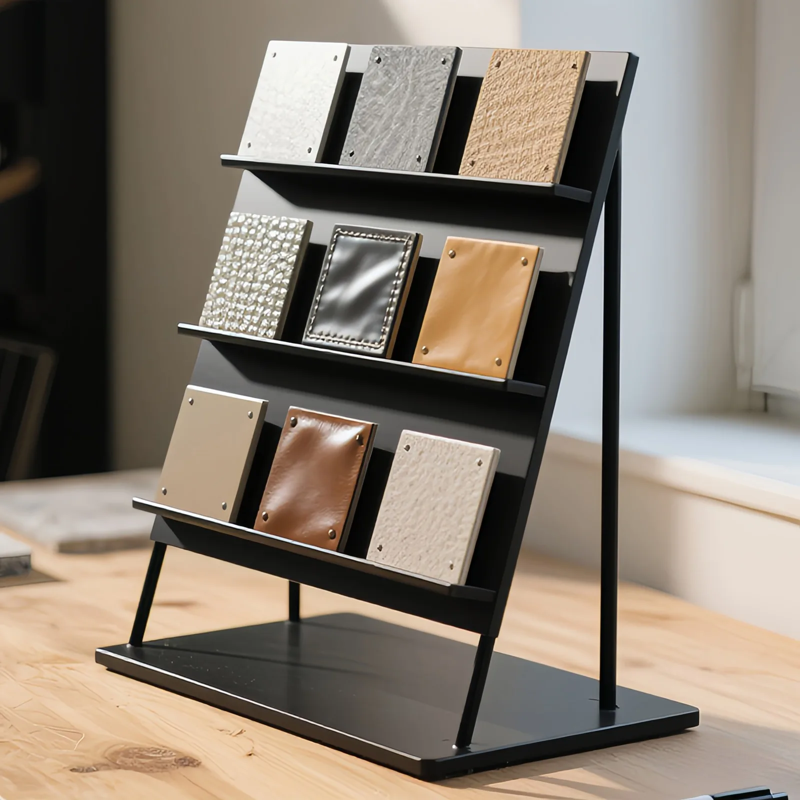 

Настольный шкаф для хранения, дверная панель, витрина, цветная пластина, керамическая плитка, многофункциональная алюминиевая ластовица, образец стеклянного камня