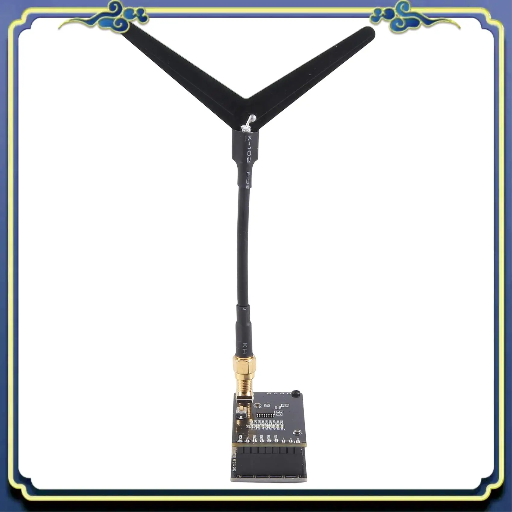 

Portable CRSF TX V2 1.2G FPV VTX Video Receiver Module For FPV Freestyle Long Range RC Drone Parts Micro-Type Receiver Durable