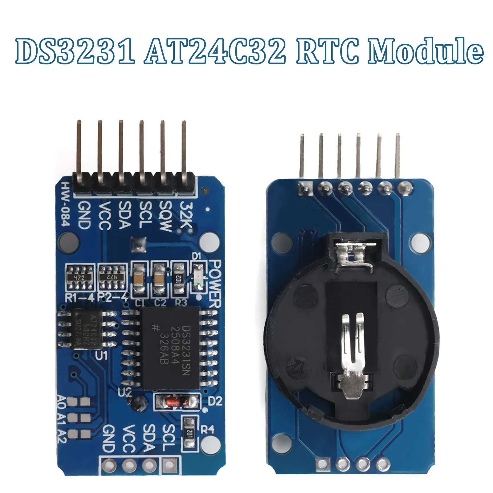 DS3231 AT24C32 I2C Precision RTC Real Time Clock Memory Module For Arduino Raspberry Pi Replace DS1307 DIY DS1302