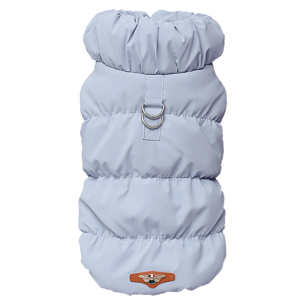Weiche warme Hundekleidung für den Winter, gepolstert, für Welpen und Katzen, Jacke für kleine und mittelgroße Hunde, Chihuahua, französische Bulldogge, Pudelweste, Haustier-Outfit