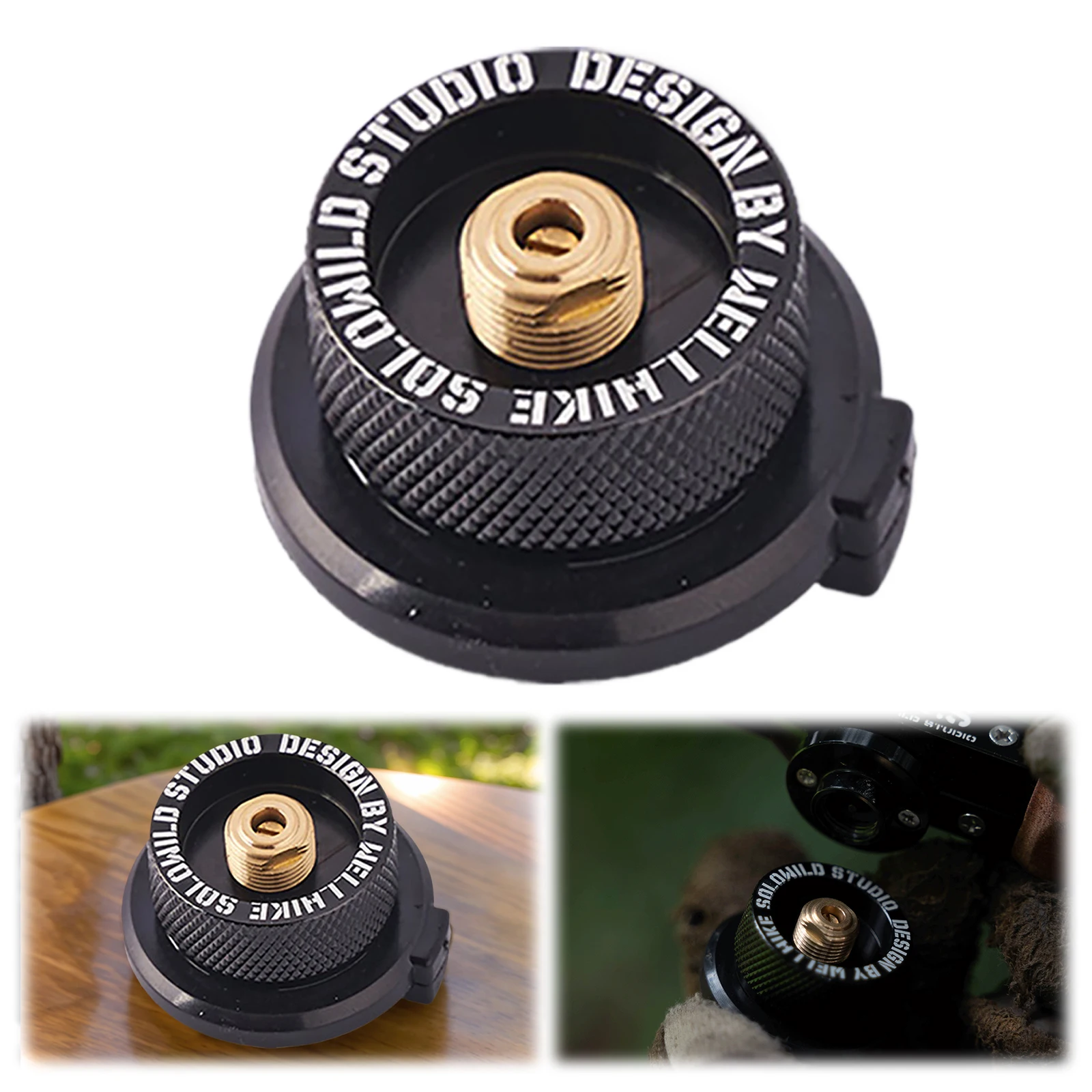 Gas Converter Gas Canister Adapter Converter Connector Adapter Stoves Connector for Camping Backpacking Hiking