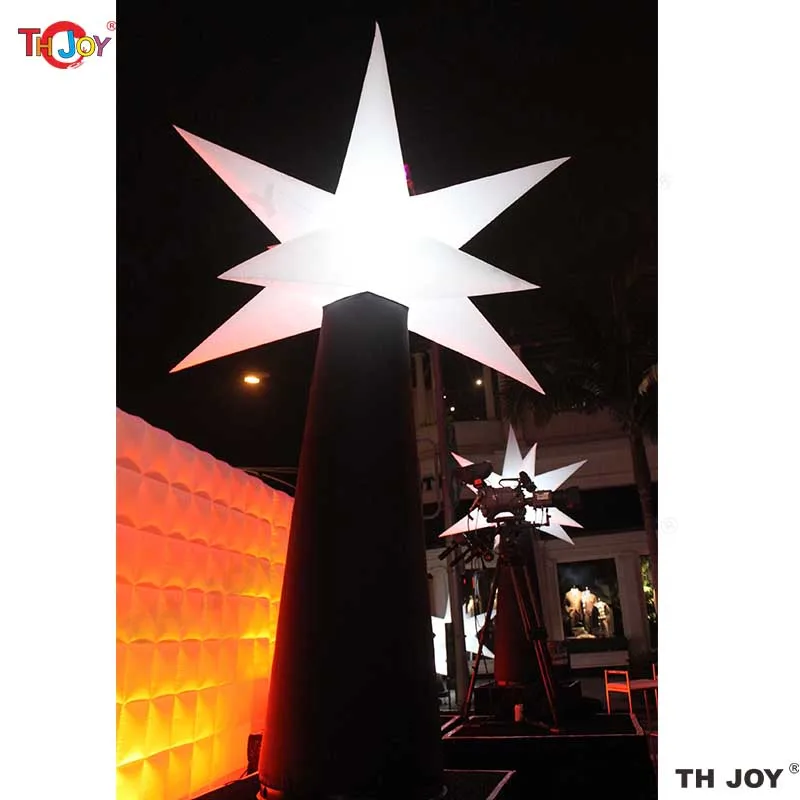 

3m tall Inflatable Star with LED light Inflatable rising stars for Advertising