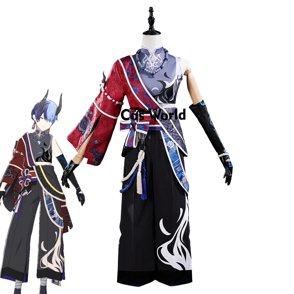 

PJSK Toya Aoyagi Drifting Onijin Robes Outfits Game Anime Cosplay Costumes